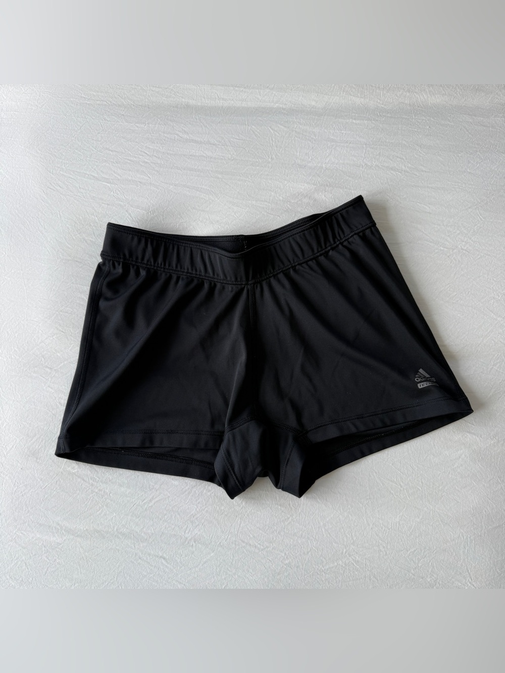 adidas Women's TechFi Black Athletic Bike Shorts